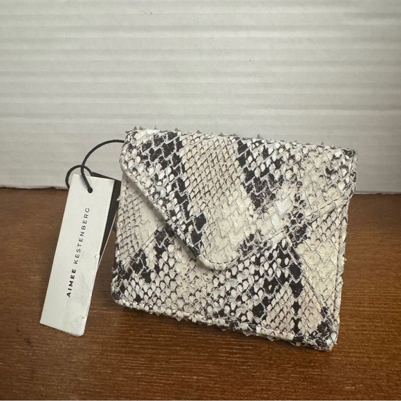 Aimee Kestenberg Handbags - Aimee Kestenberg Snake Trifold Wallet